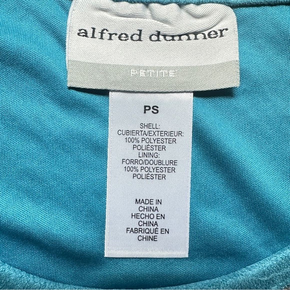 Alfred Dunner Victoria Falls Zigzag Knit Top Women’s Casual Size Small - Picture 5 of 9